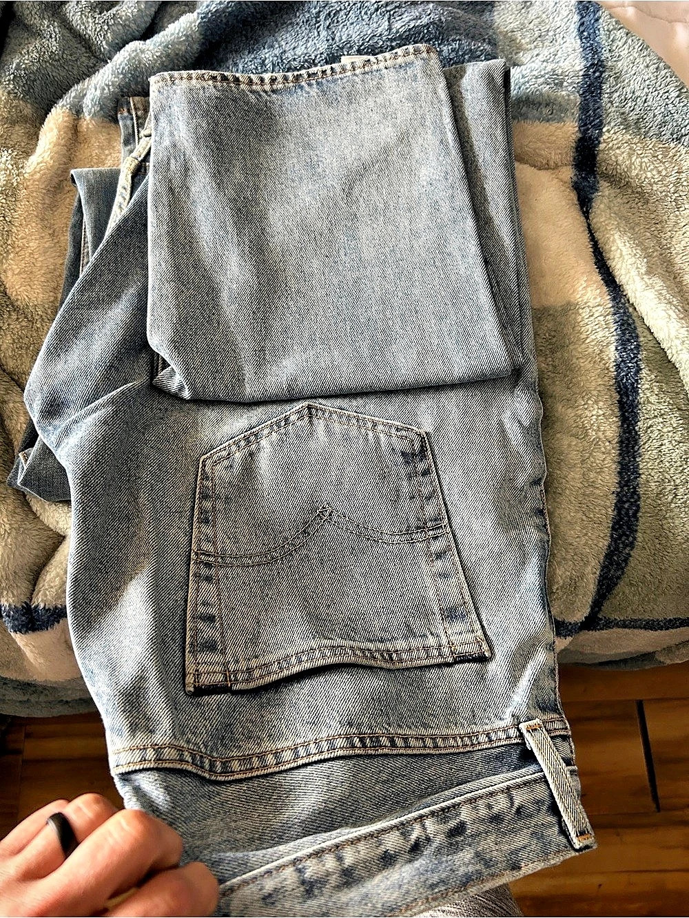 Levi's 501 Relaxed Jeans Blue Waist 33 x 32